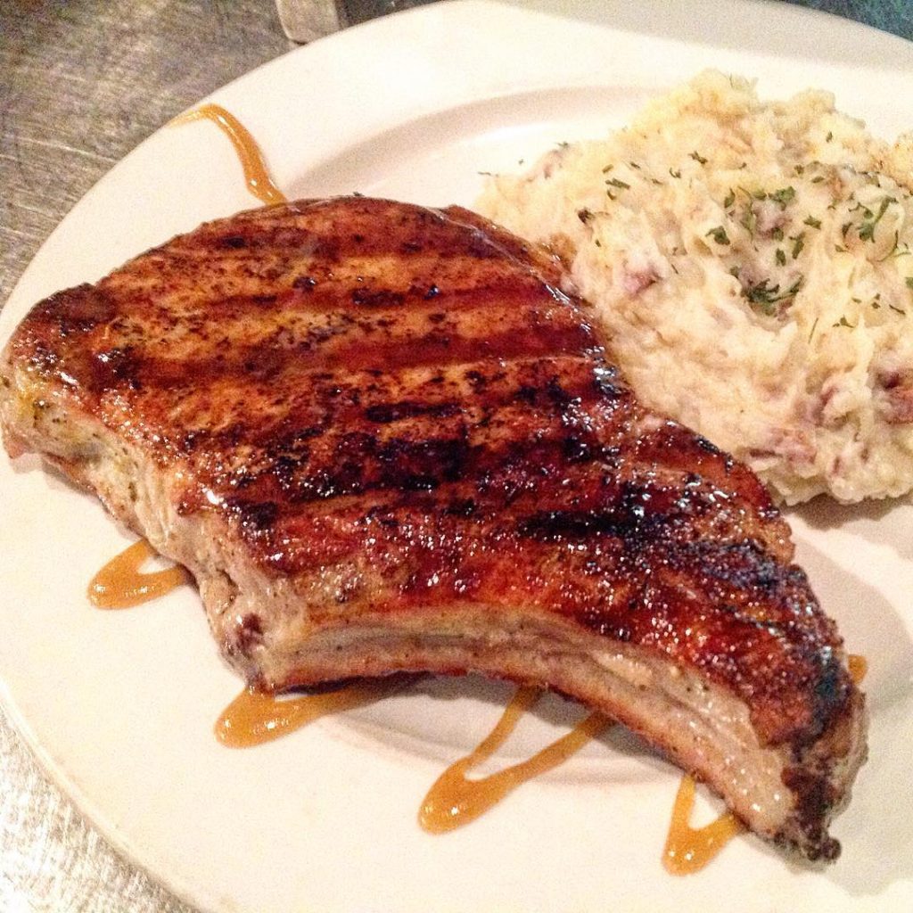 Pork Chop with mashed potatoes